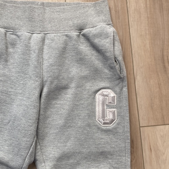 EUC Women’s Champion Grey Gray Sweatpants with Pockets Size M Medium - Picture 4 of 9